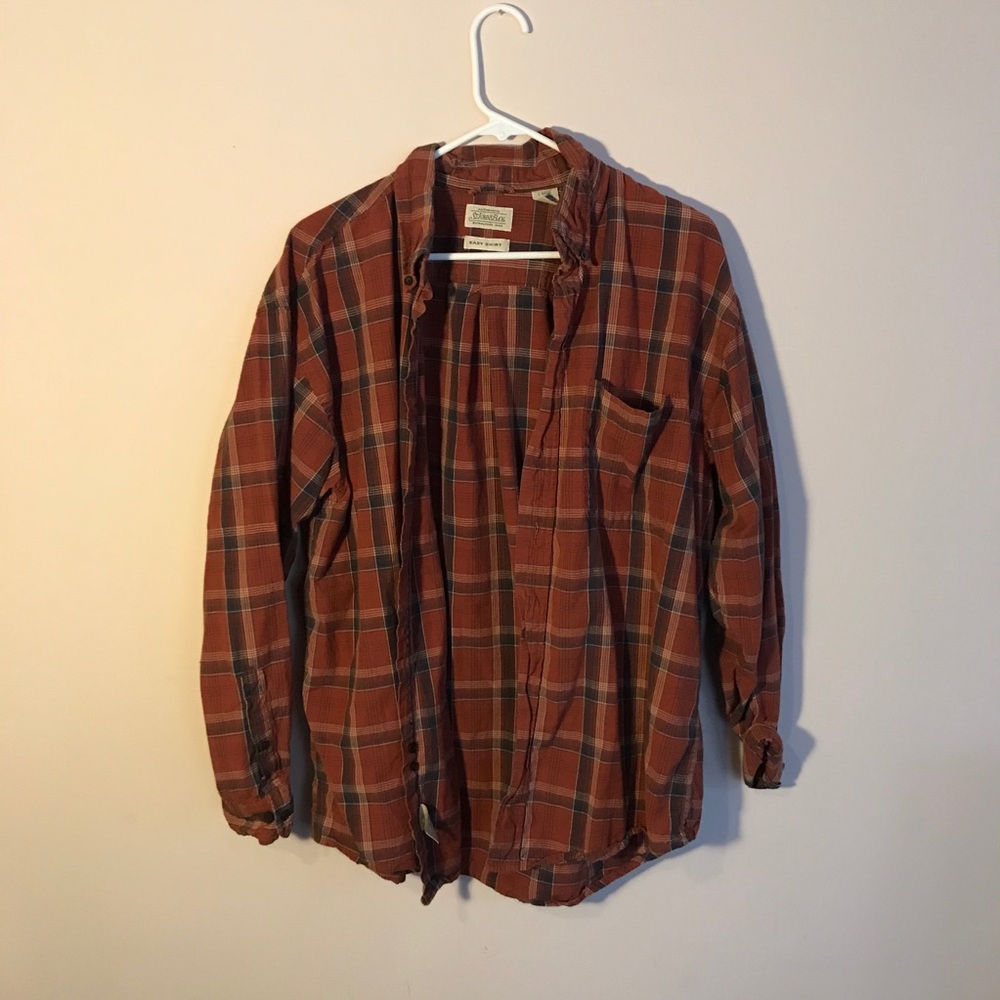 3 for $20-Flannel Botton Shirt